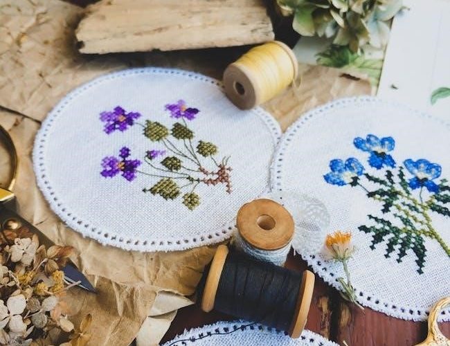 how to cross stitch for beginners pdf